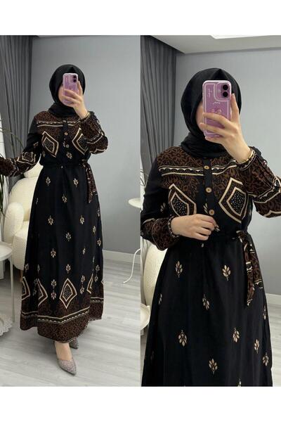 Blackmods BOYDAN VİSKON ELBİSE