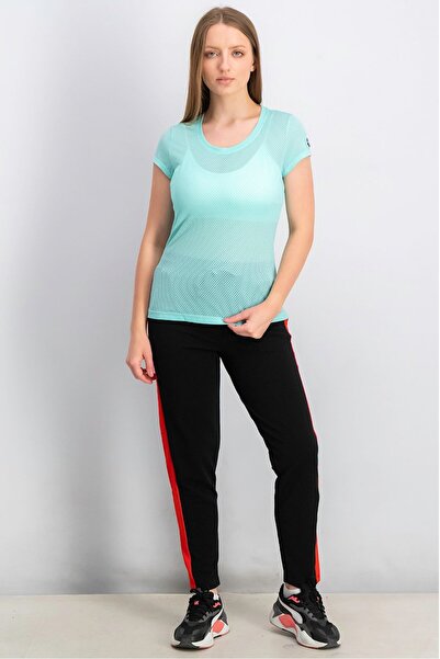 ARENA Women Sports Fit Cap Sleeve Mesh Solid Gym T-shirt, Frozen