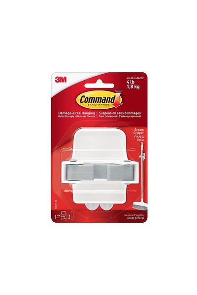3M Command Broom Gripper Set