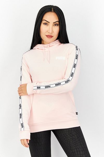 Puma Women Sportswear Fit Long Sleeve Outdoor Hoodies, Pink