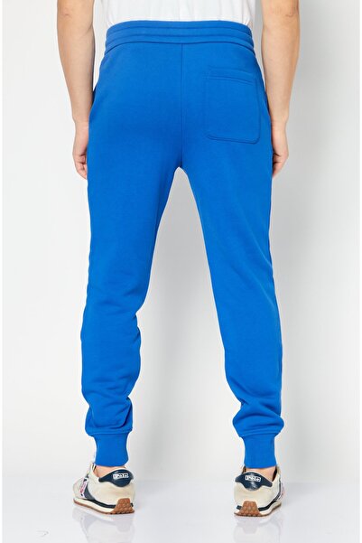 Michael Kors Men Regular Fit Brand Logo Drawstring Sweatpants, Royal Blue