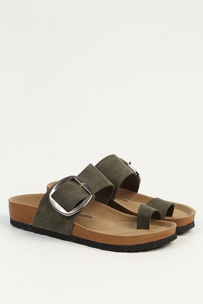 Pierre Cardin Khaki Women's Slippers Pc-7550