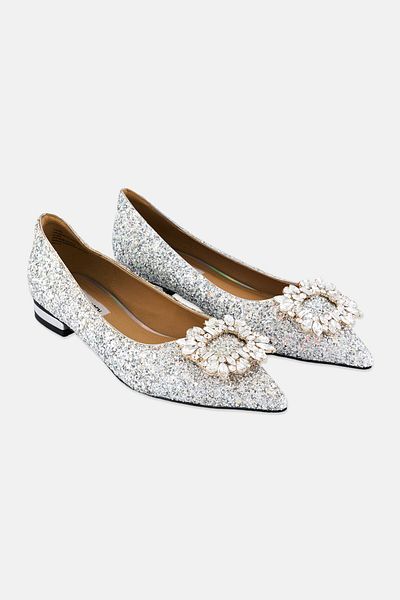 Steve Madden Women Slip On Pumps, White