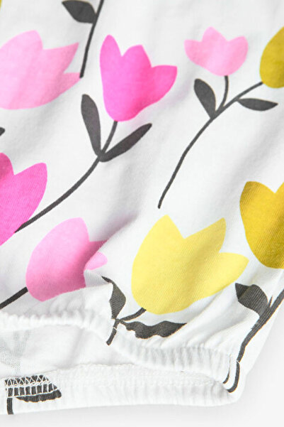 Boboli Kız Bebek Kısa Tulum