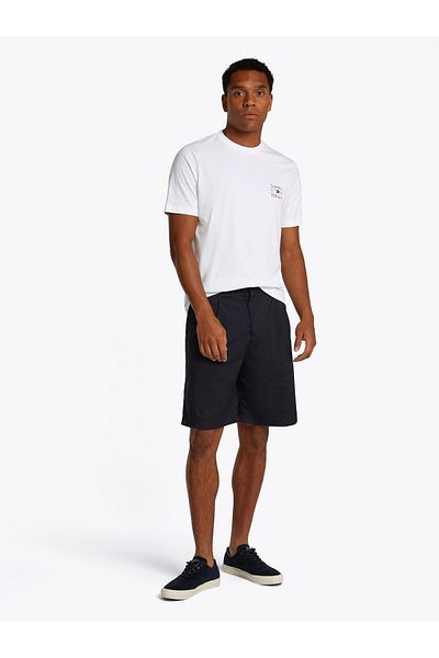 Tommy Hilfiger Tommy Hilfiger Men White Logo Crew Neck T-Shirt