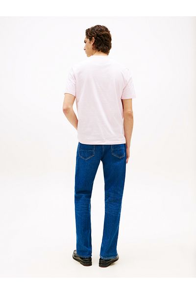 Tommy Hilfiger Men Light Pink Ess Seasonal Regular Fit T-Shirt