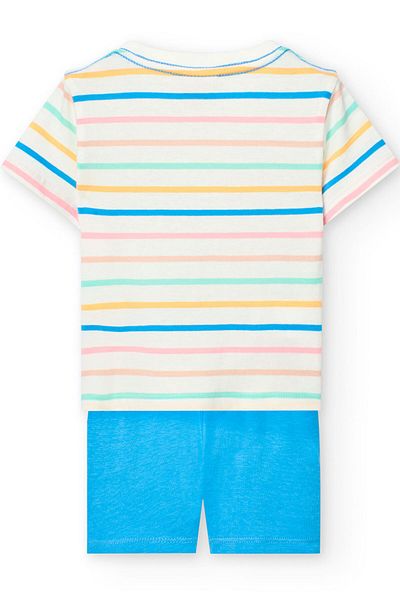 Boboli Surf Printed Boys' 2-Piece Shorts Set