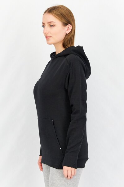 UMBRO Women Sport Fit Long Sleeves Hoodie, Black