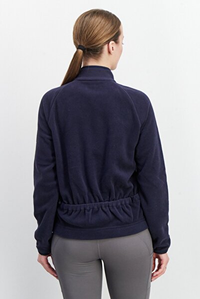 Aigle Women Plain Jacket Shirt, Navy Blue