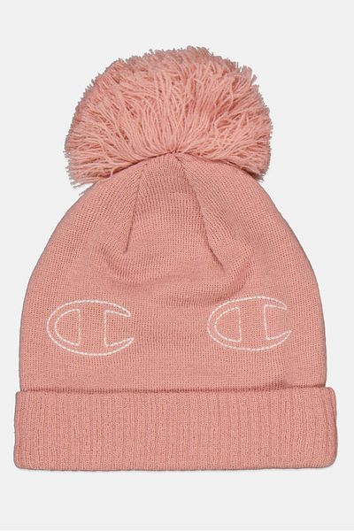 Champion Women Brand Logo Beanie, Pink