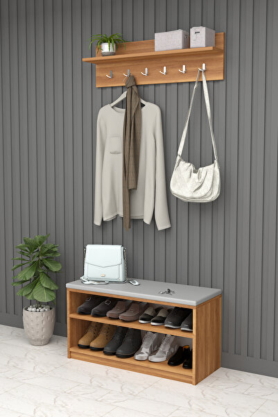 asratrend Puflu Ayakkabılık ve Askılık A-34