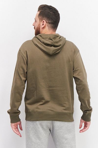 New Balance Men Relaxed Fit Long Sleeve Training Sweatshirts, Dark Green