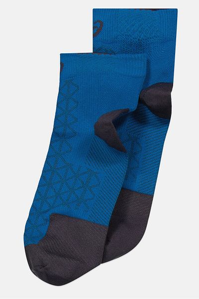 Asics Men 1 Pair Solid Running Socks, Grey