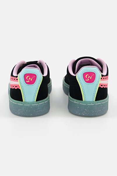 Puma Women Suede Sophia Outdoor Shoes, Black