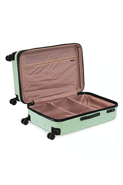 Dkny DNA Hardside Trolley Bag with 4 Spinner Wheels, ABS+PC Case Luggage with TSA Lock