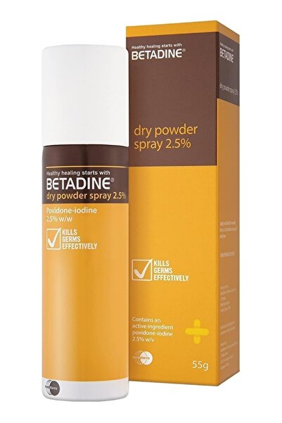 BETADINE رذاذ مسحوق جاف (55 جرام)