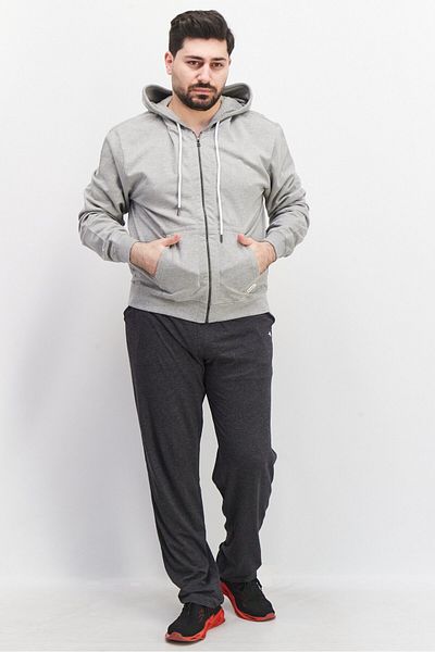 Sovereign Code Men Heather Full Zip Sweatshirt, Grey