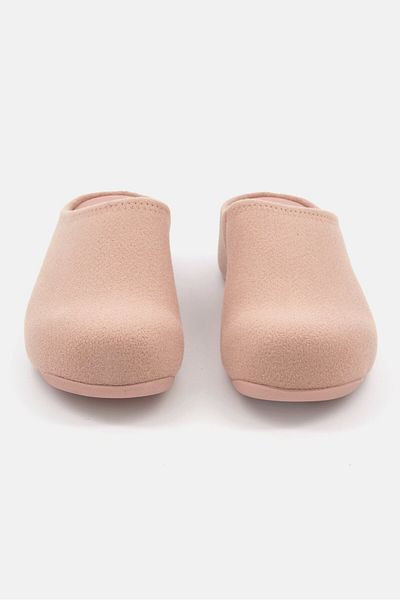 Fitflop Women Shuv Felt Slip On Clogs, Beige