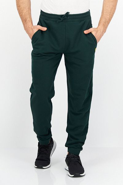 Lyle & Scott Men Regular Fit Brand Logo Sweat Pants, Green