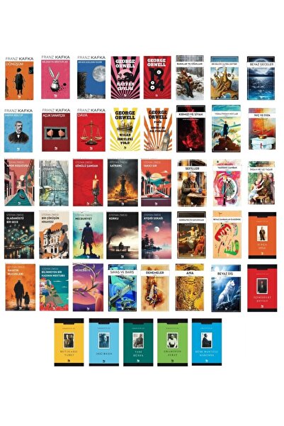 Kitap Pazarı Kitap Pazarı Dünya ve Türk Klasikleri 45 Kitap SET