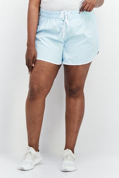 adidas Women Sportswear Fit Training Shorts, Light Blue