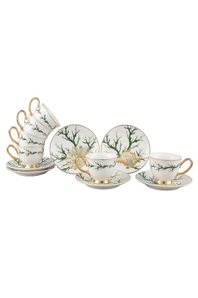 Mikasa Moor Marinet Set of 6 Coffee Cups 90Cc
