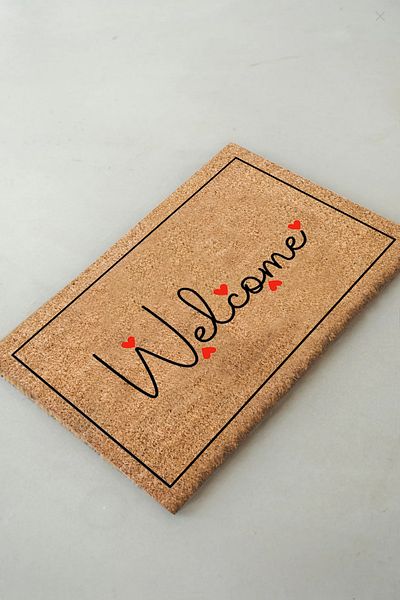 Chilai Home Coco Mortise 40 X 60 cm Bristle Doormat , Interior and Exterior Door Mat