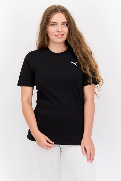 Puma Women Sportswear Fit Short Sleeve Outdoor T-Shirt, Black