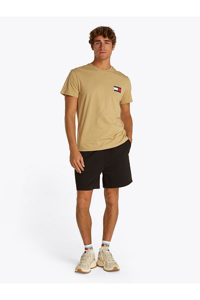 Tommy Hilfiger Tommy Hilfiger Men Relic Tan Logo Slim T-Shirt