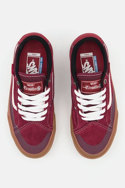 Vans Women Tnt Advanced Prot Lace Up Casual Shoes, Maroon