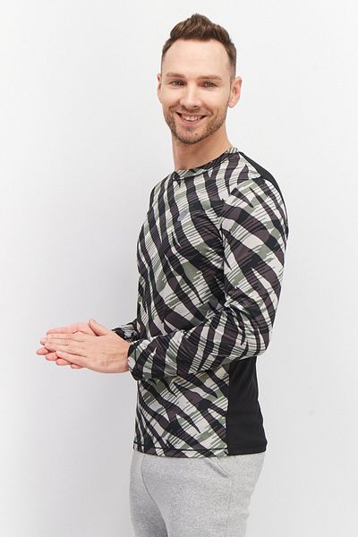 Asics Men Sportswear Fit Long Sleeve Training T-Shirt, Green
