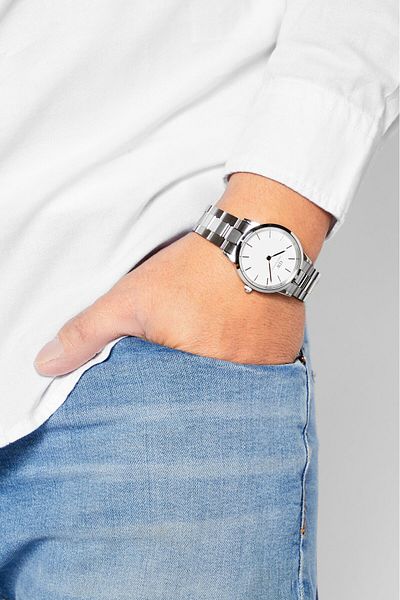 Daniel Wellington Women DW00100203 Stainless Steel Watch 35mm, Silver