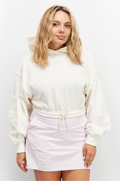 Puma Women Sportswear Fit Long Sleeve Training Hoodies, Off White