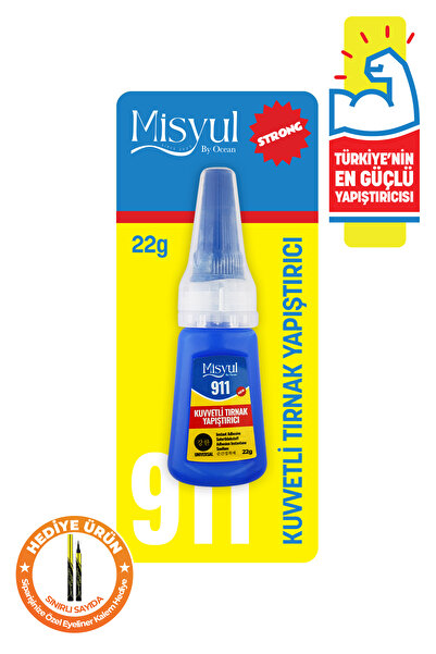 Misyul Tırnak Yapıştırıcı Extra Kuvvetli Tips Protez Glue 22GR