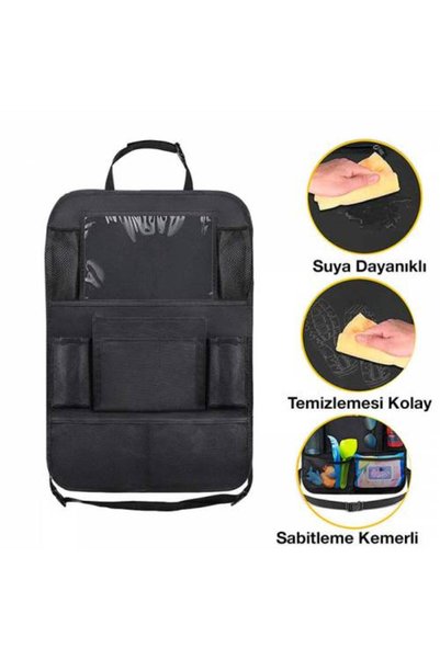 Polhammobile Polham 8 Compartment Vehicle Seat Back Organizer Car Seat Back Organizer