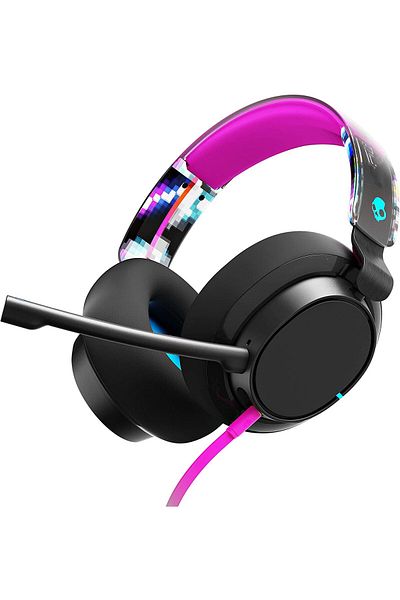 Skullcandy SLYR Pro Multi-Platform Over-Ear Wired Gaming Headset, Works with Xbox Playstation and PC