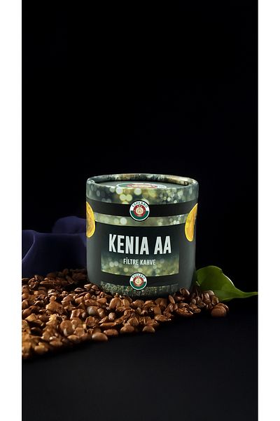 Esperro Kenıa Aa Filter Coffee 80 Gr, Medium Roasted, Ground, Cardboard Cylinder Box