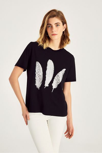 Naramaxx Black-Ecru 1.68 T-Shirt