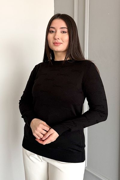 ModaPlaza Pulover de damă cu model cu fundă 5192