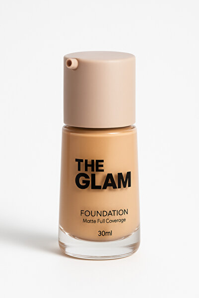 THE GLAM HİM كريم أساس جلام بيرفكت لوك غير لامع بتغطية كاملة 30 مل02