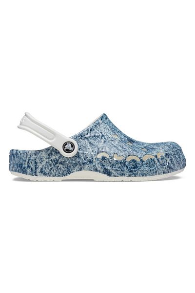 Crocs Baya Denim Clog 41-42 EU - M8/W10 US White/Multi