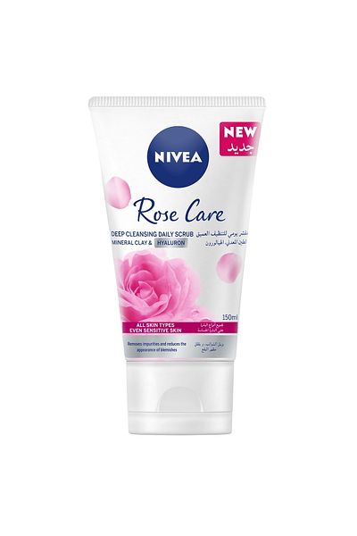NIVEA Face Scrub Daily Rose Care 150 ml