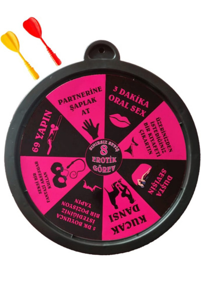 Genel Markalar Görev Yazili Pozisyonlu Dart Oyunu - Yetişkinlere Özel Yatak D...