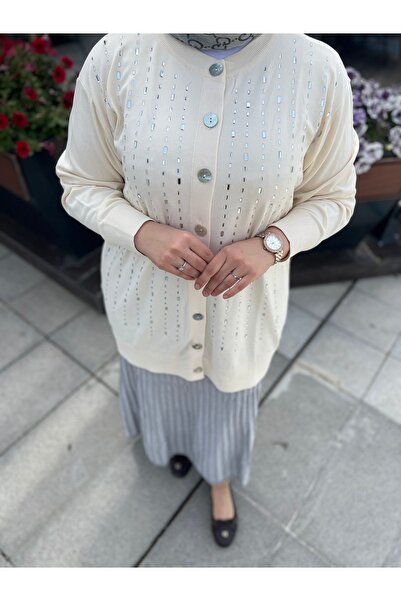 Butik Taşlı Hırka