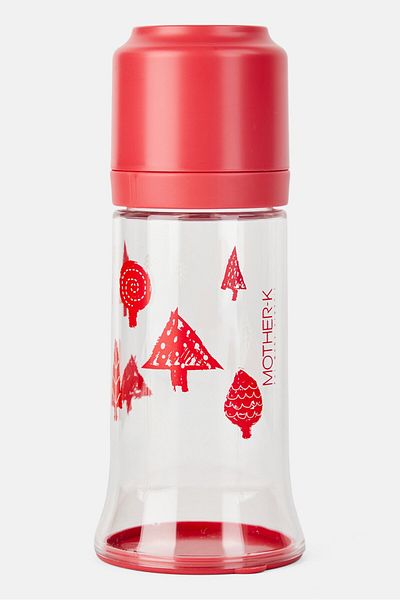 Mother-K Disposable Feeding Bottle, Red