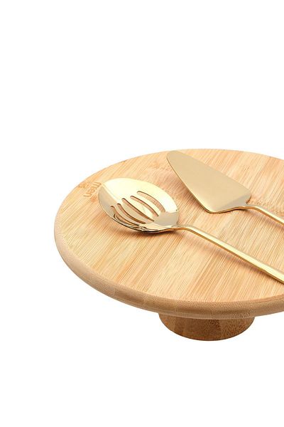 kiraz Bamboo Footed Stand Cake Standii