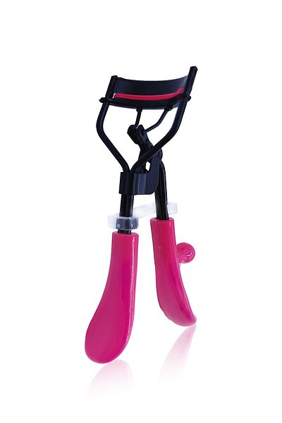 New Well Pink Matte Black Professional Eyelash Curler