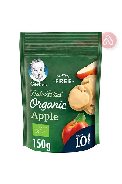 GERBER NUTRI BITEY BISCUIT APPLE 150GM