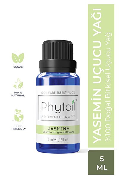 phytoil Organik Yasemin Uçucu Yağı – Jasmine %100 Saf ve Doğal Bitkisel Uçucu...