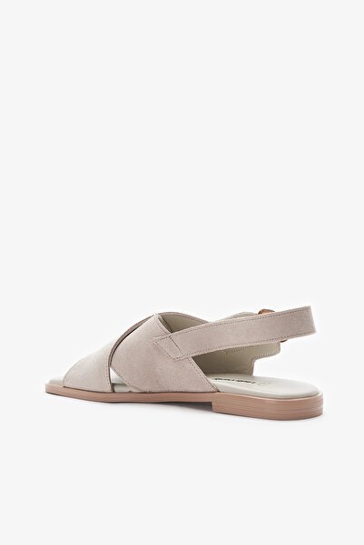 Louis Cardy Pamela Beige Genuine Leather Women's Sandals